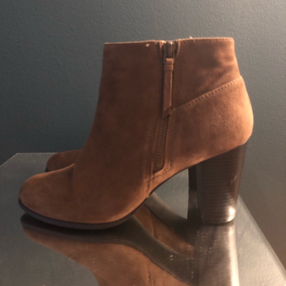 Cole Haan Brown Suede Ankle Boot Size 8